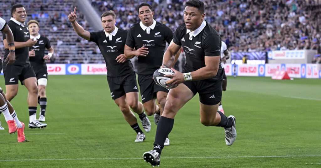 All Blacks breakdown 2025 ruck action