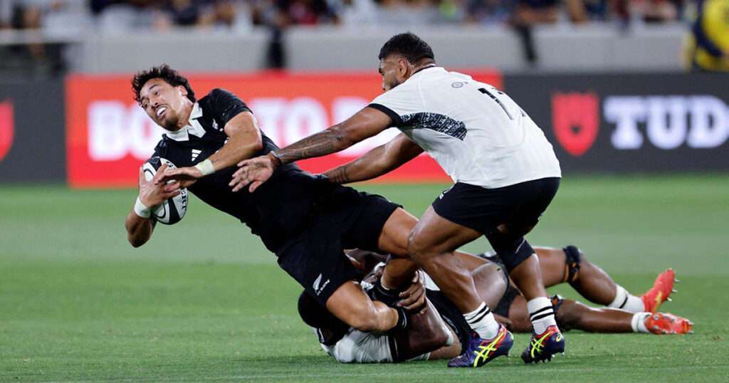 All Blacks France 2025 stars in action