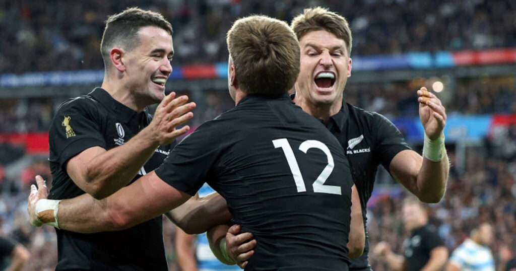 All Blacks Rugby Championship 2025 set-piece action