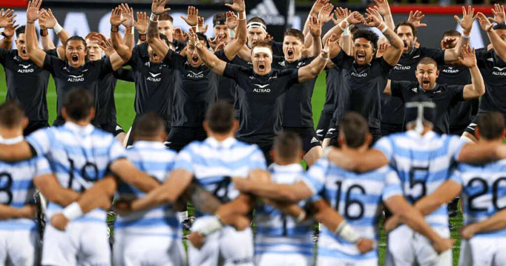 All Blacks vs Argentina 2025 Rugby Championship match action