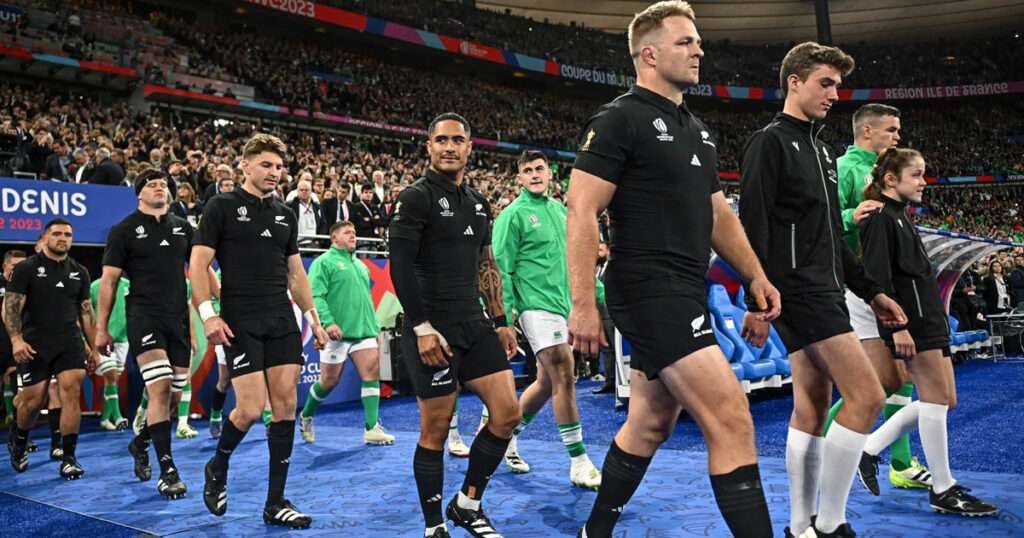 All Blacks 2025 Ireland Test action