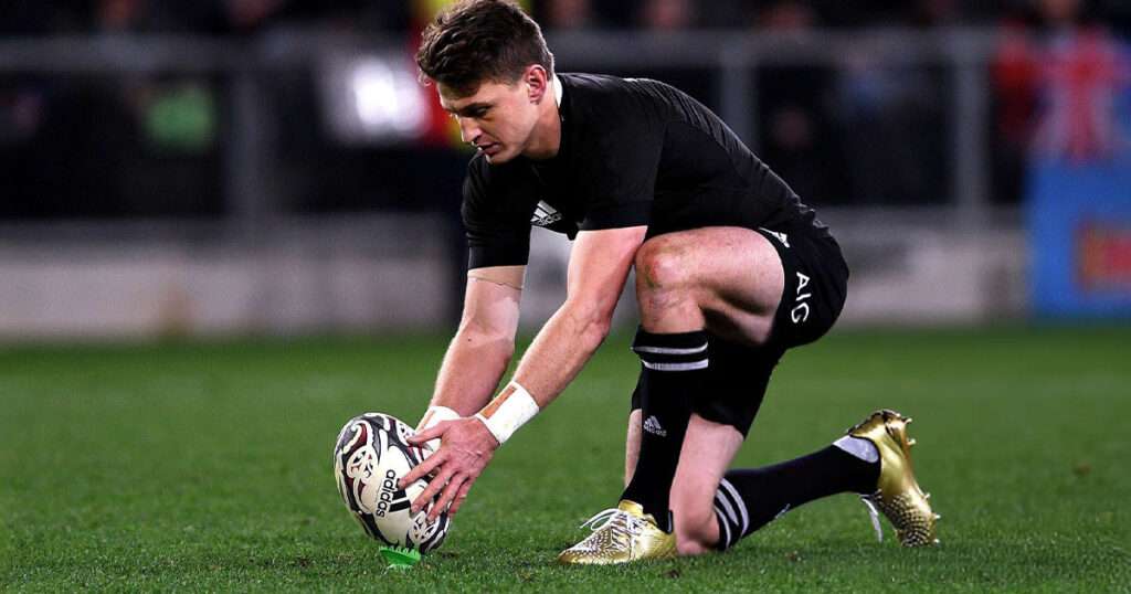 All Blacks kicking 2025 goal-kick action
