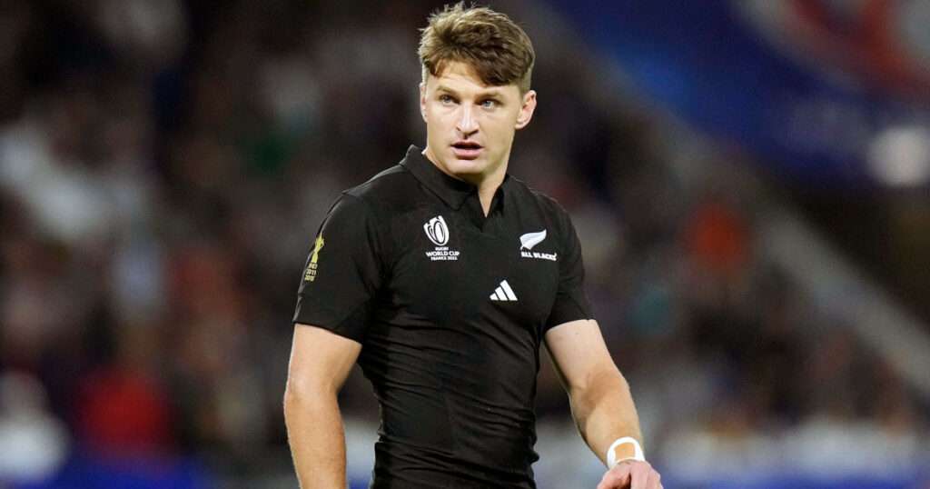 All Blacks 2025 France series players in action