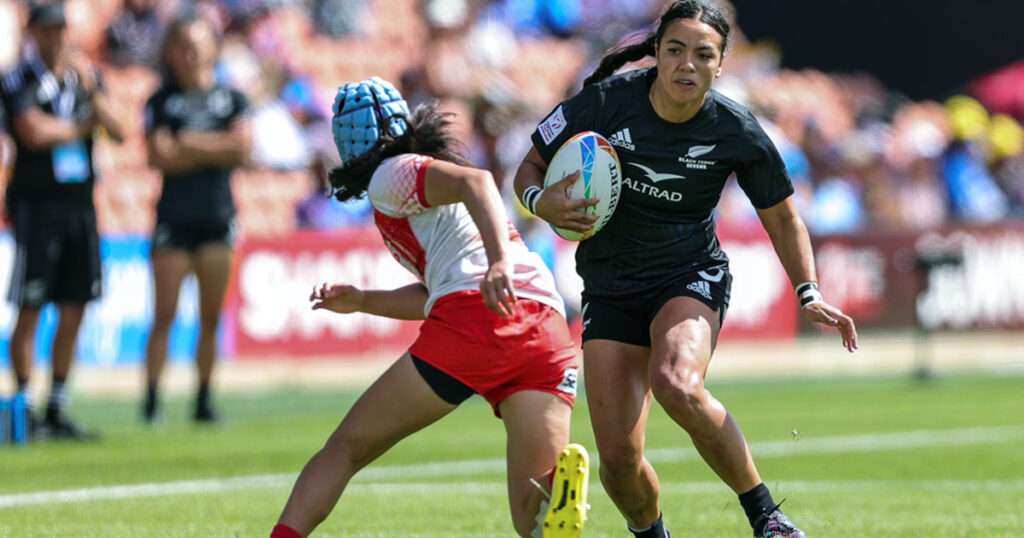 Black Ferns breakdown 2025 ruck action