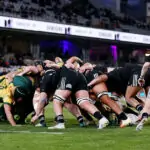 Black Ferns scrum