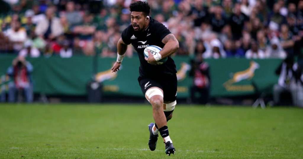 All Blacks Savea flanker 2025 openside action