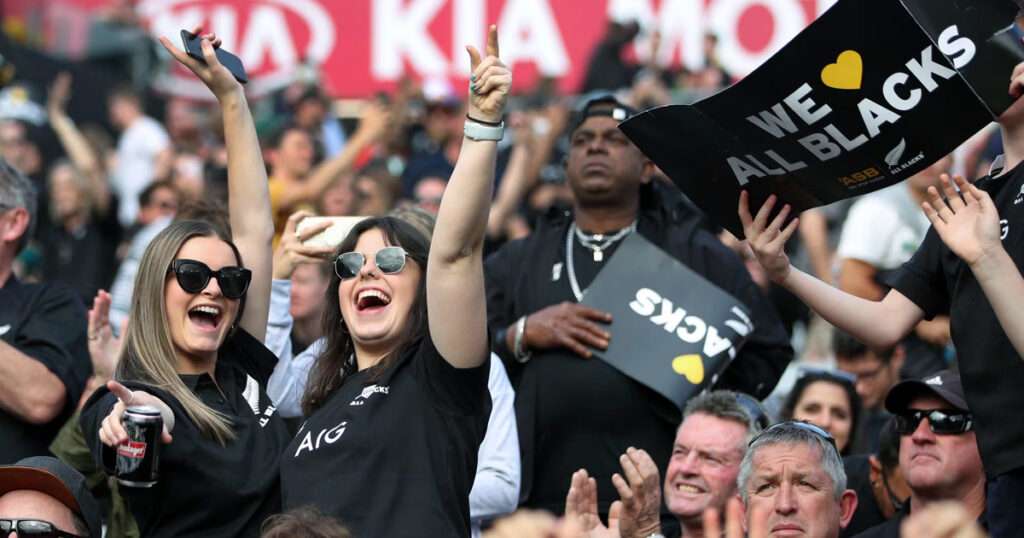 All Blacks 2025 fan experience at Grand Slam Tour