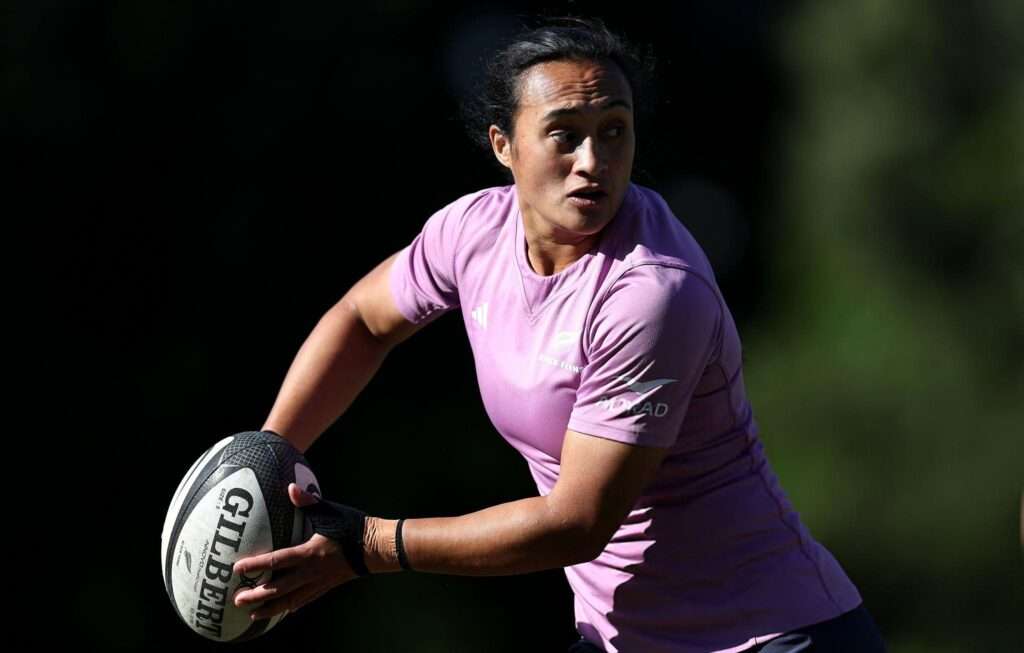 Black Ferns World Cup 2025 players in action