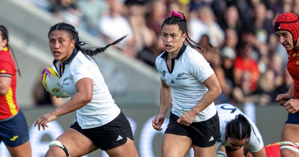 Black Ferns in RWC 2025 match vs Spain