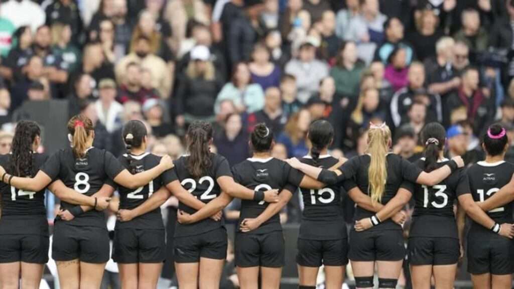 Black Ferns players at February 2026 training camp Wellington