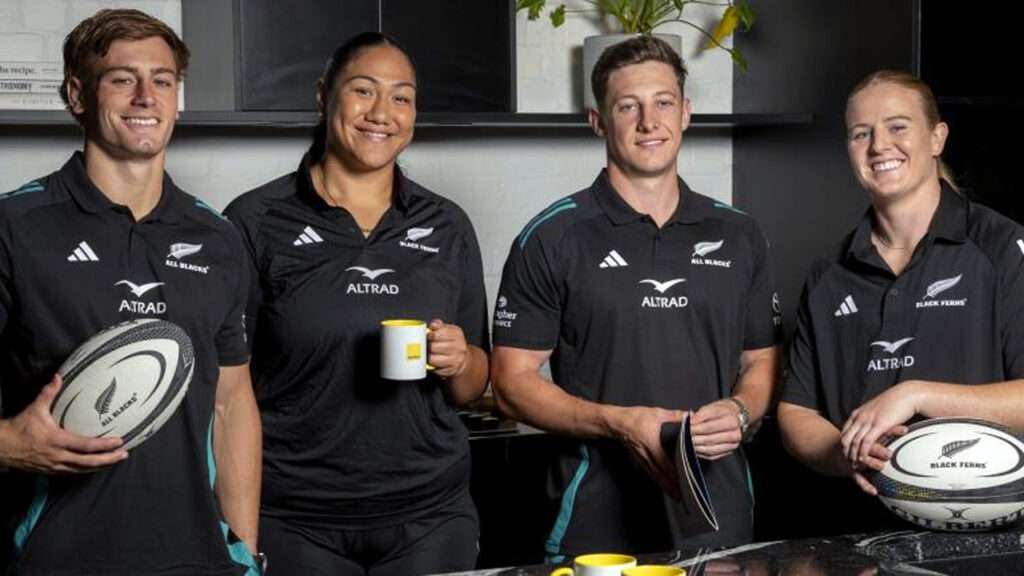 All Blacks players celebrate new Collective Agreement 2026