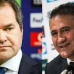 Jamie Joseph and Dave Rennie