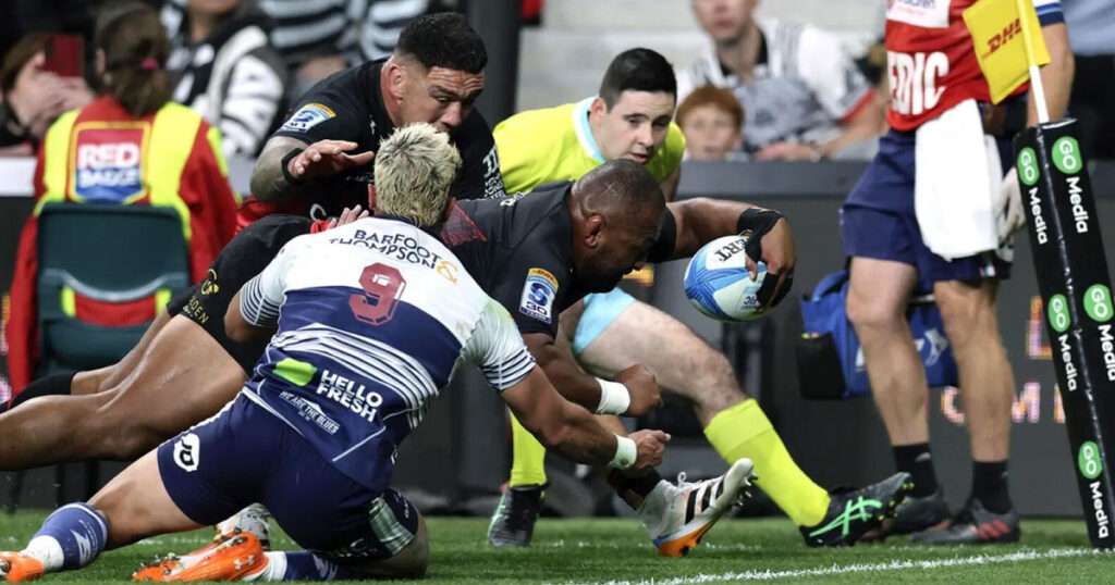 Super Rugby Pacific Round 13 NZ teams points table dominance 2026