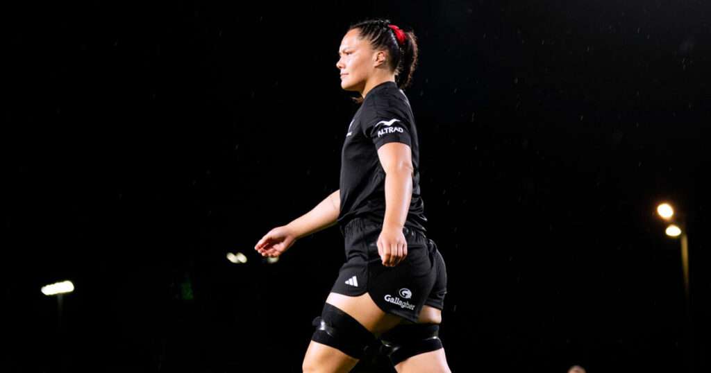 Kaipo Olsen-Baker contract extension celebration Black Ferns 2026