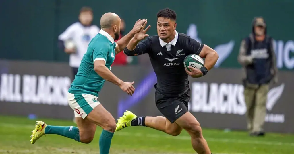 All Blacks vs Ireland rivalry historic test match statistics