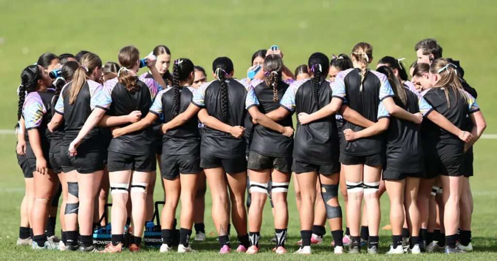 NZ Under 21 Women coaching staff Hayden Triggs
